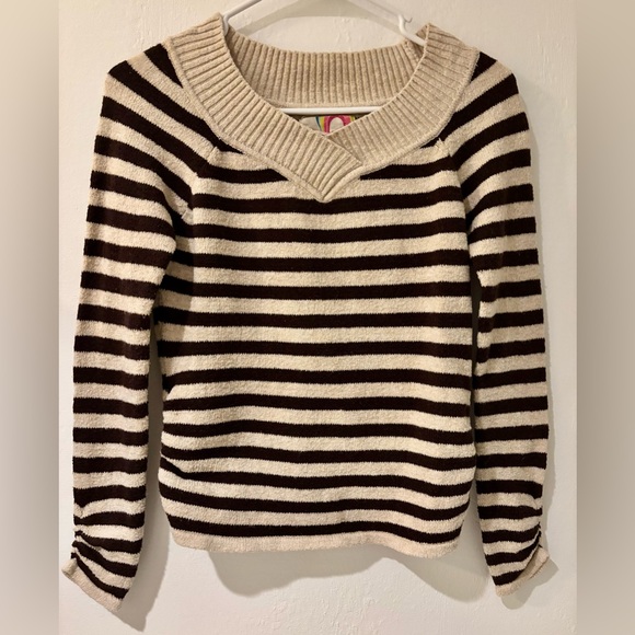 Vintage OP Brown & Tan Women’s Sweater Size Medium - Picture 5 of 10